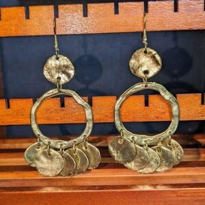 Gold Dangle Earrings